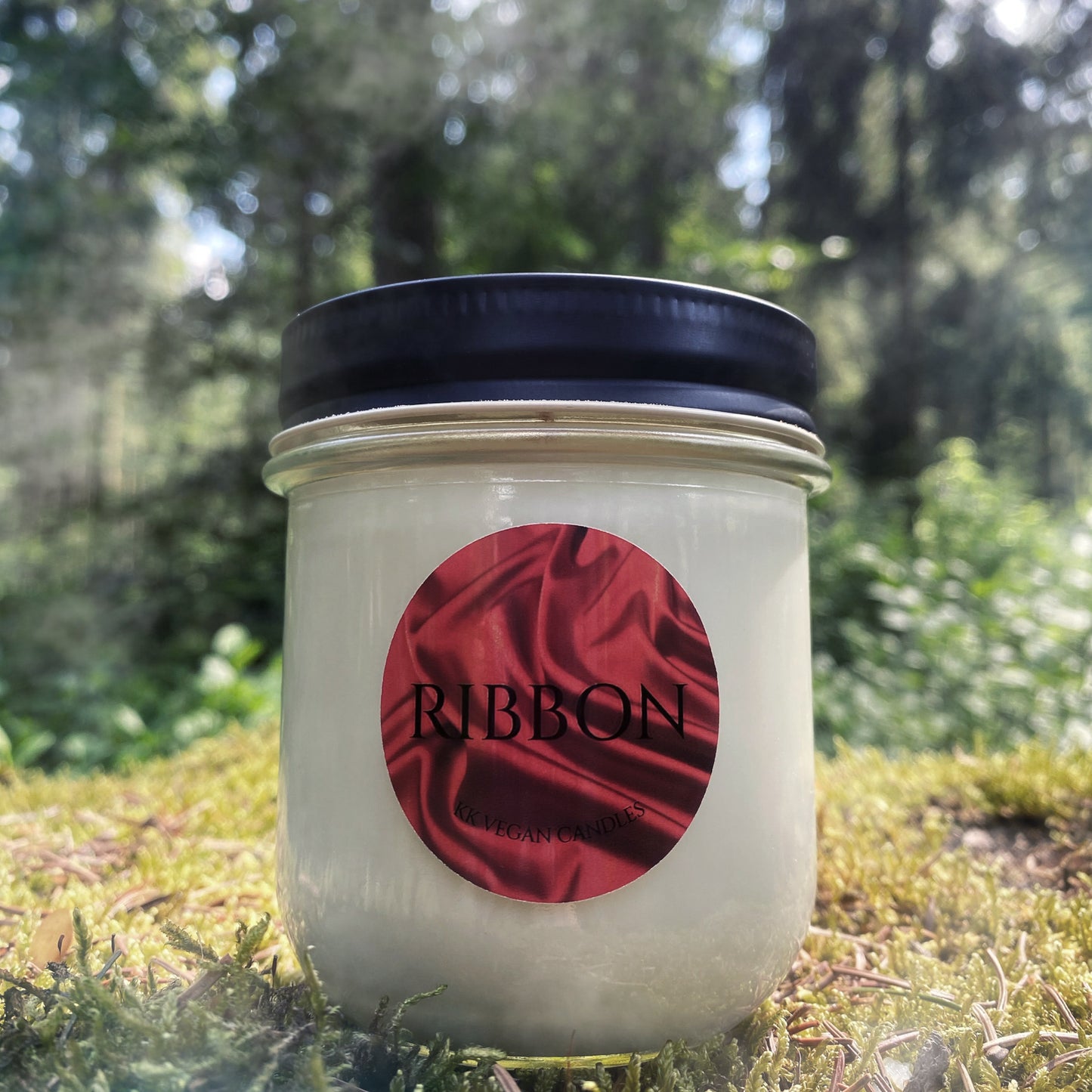 KK VEGAN CANDLES RIBBON