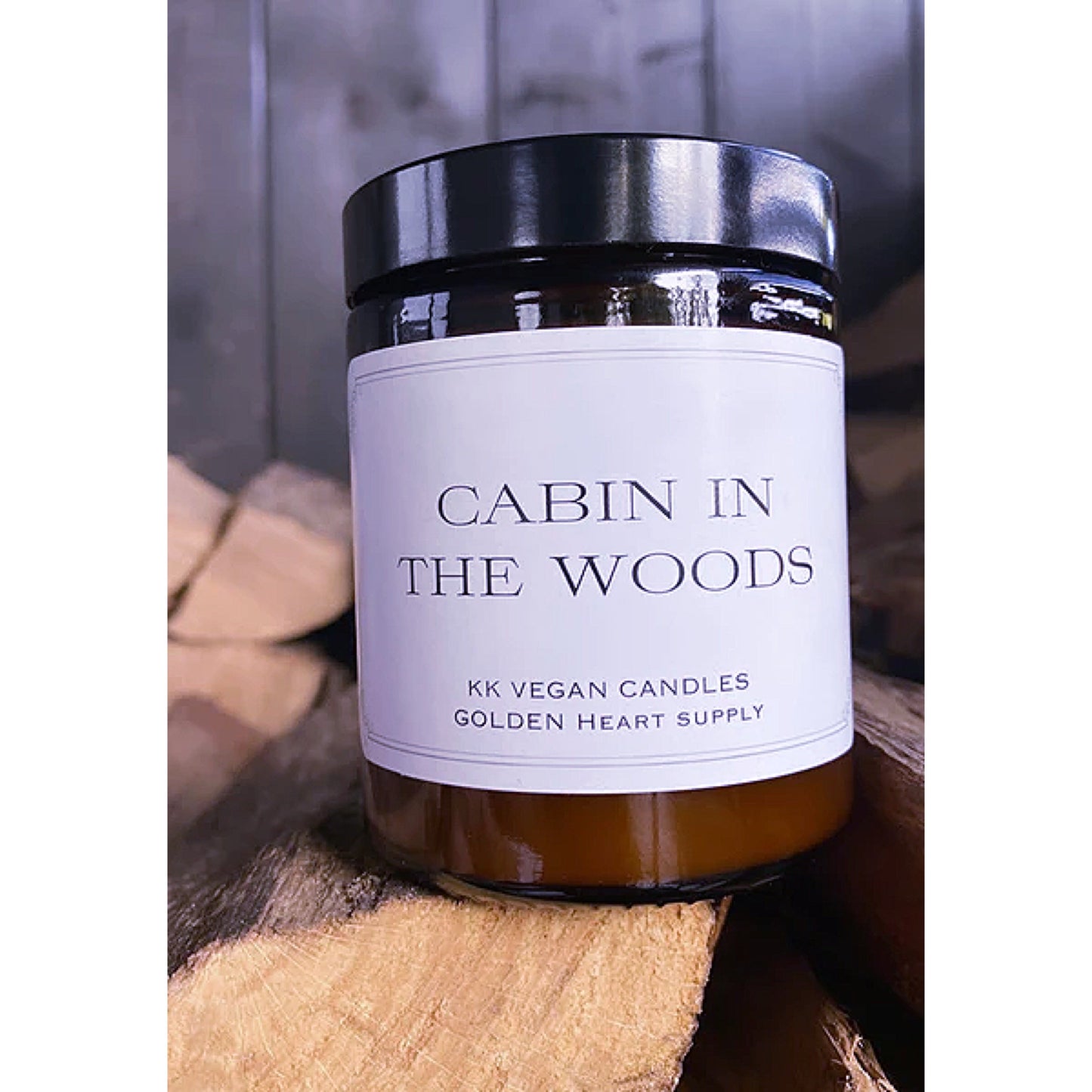 KK VEGAN CANDLES CABIN IN THE WOODS