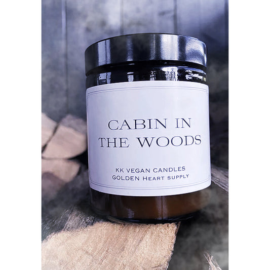 KK VEGAN CANDLES CABIN IN THE WOODS