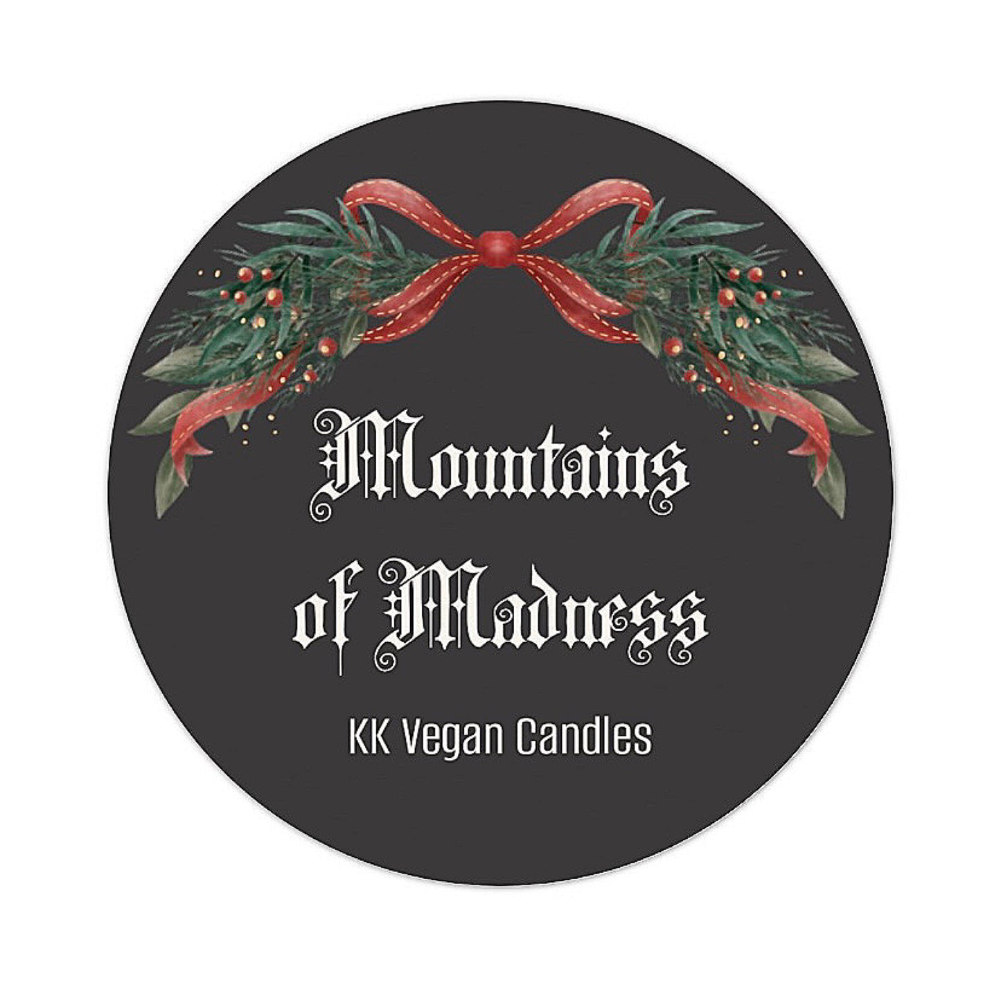 KK VEGAN CANDLES MOUNTAINS OF MADNESS